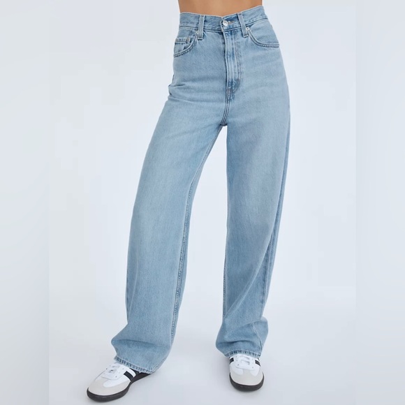 Levi's High Loose Light Blue High Rise Women's Jeans - Picture 3 of 12